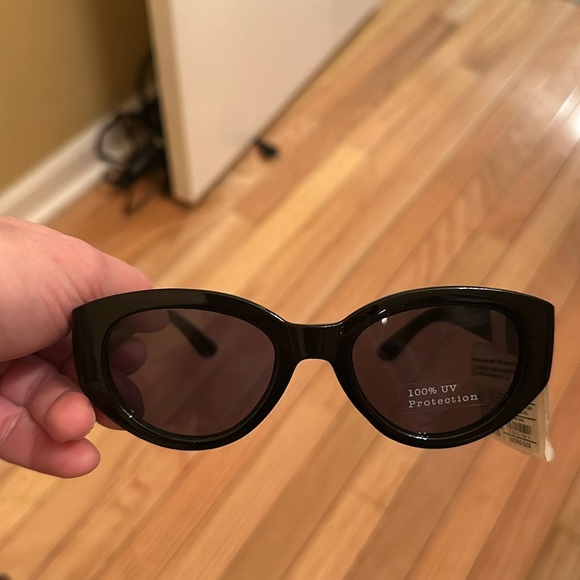 a new day Accessories - Women's Plastic Oval Sunglasses - A New Day™ Black